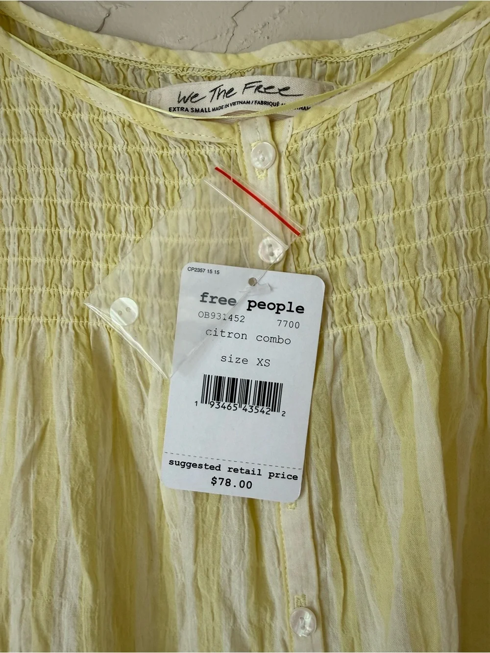 NWT [free people] top